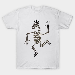 Skeleton Unicorn Dance 2 T-Shirt